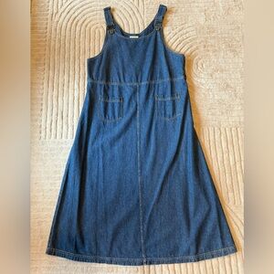Denim Overall Dress - Susan Bristol